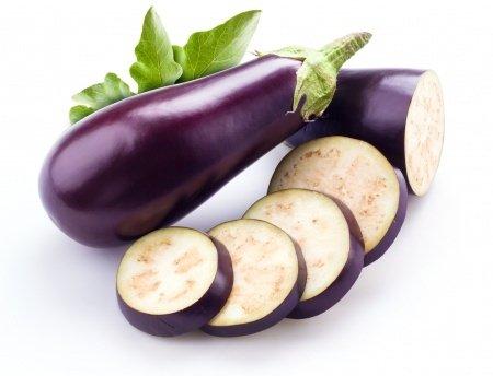 Eggplants Ready to be Fried