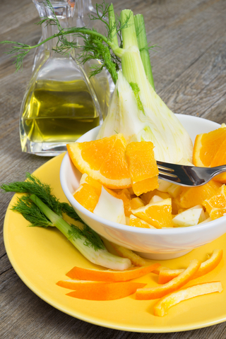 Orange-Fennels Salad Orange-Fennels Salad
