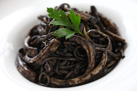 Pasta with Black Sauce Pasta with Black Sauce