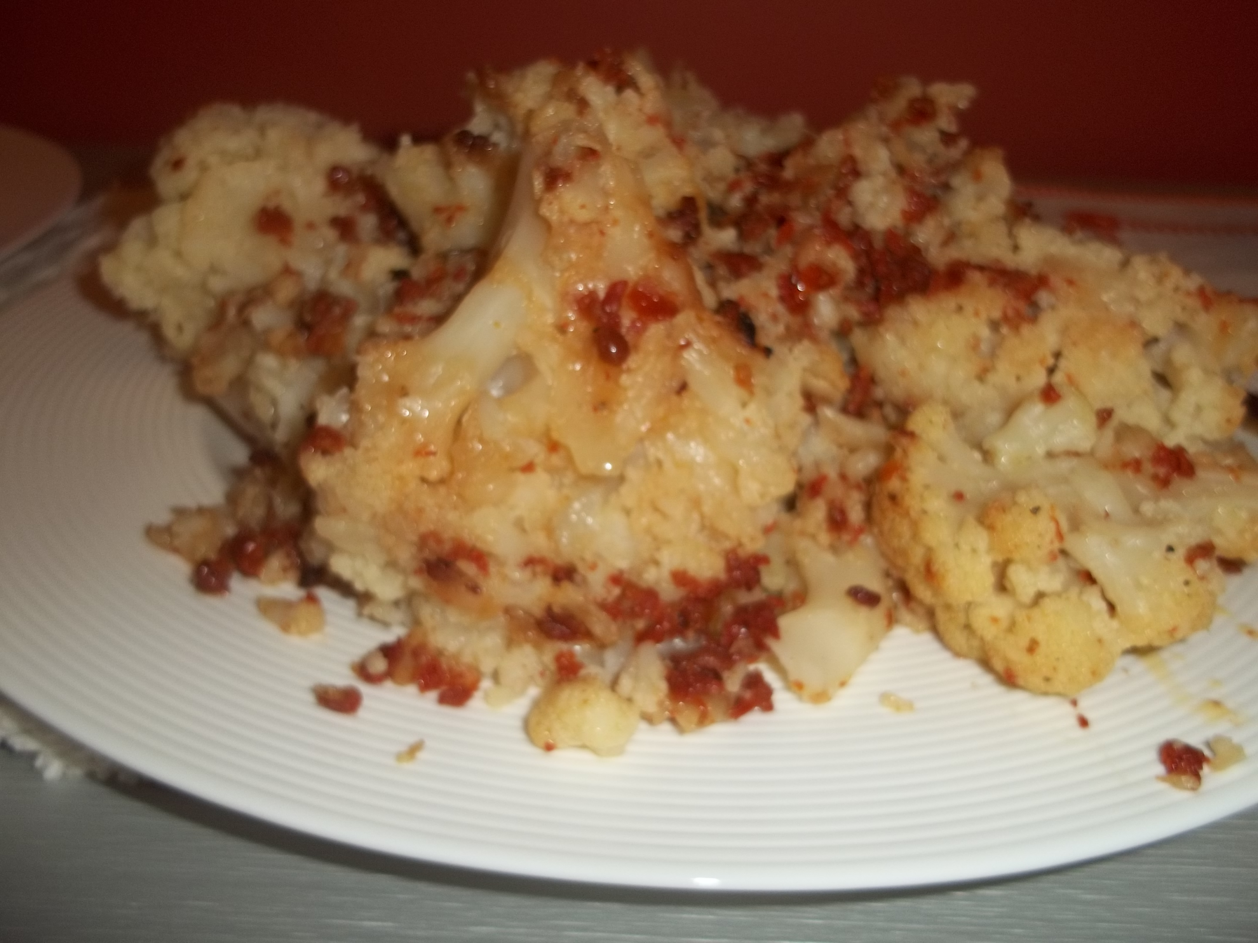 Cauliflawer with Sun-Dried Tomatoes Cauliflawer with Sun-Dried Tomatoes